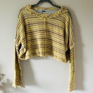 Free People Catalina pullover flare sleeve sweater size XS